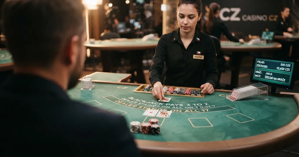 Live blackjack pro české hráče – srovnání 10 licencovaných kasin